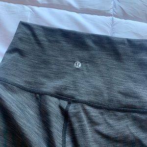 Dark Grey Lululemon leggings.